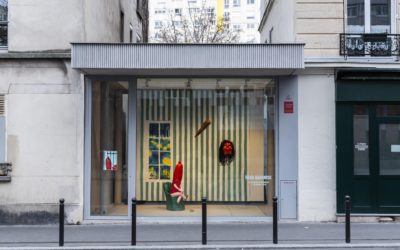 Installation dans la Galerie 105 à Paris du 7 au 20 février 2024