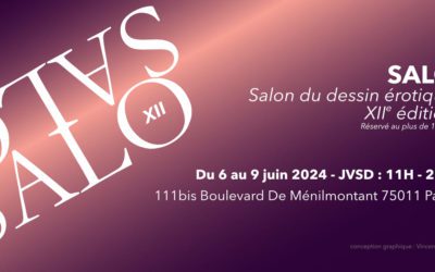 SALO XII – 12e salon du dessin érotique à Paris du 6 au 9 juin